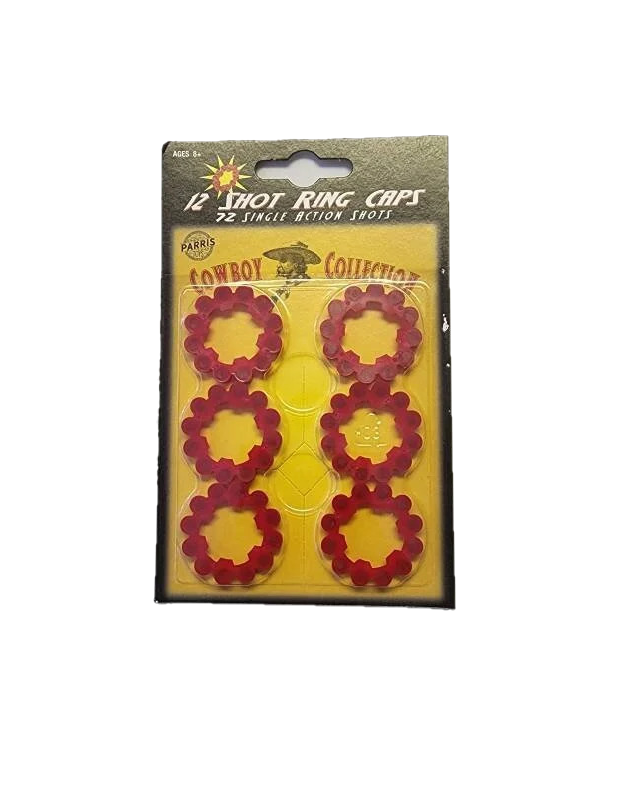 12 Shot Ring Caps Made in Germany