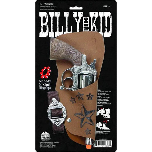 Billy the Kid Replica Revolver 8 Shot Ring Cap Gun Made in Spain