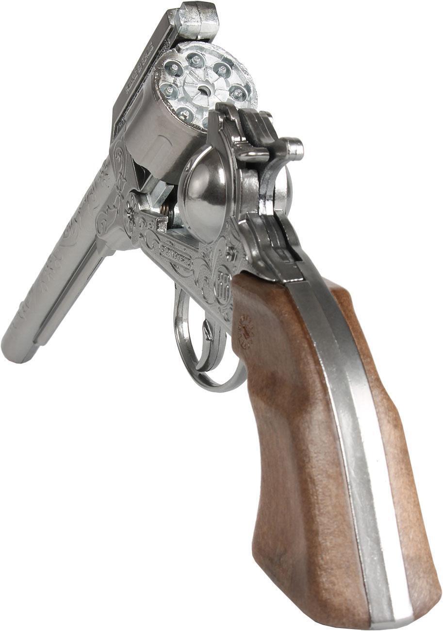 Gonher Cowboy Colt Style Revolver Pistol 8 shot Toy Cap Gun Made in Spain