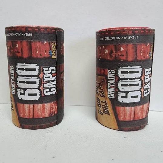 Paper Roll Caps Super Bang 1200 SHOTS Parris cowboys