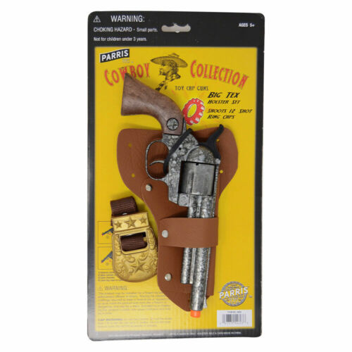 Big Tex Cowboy Replica 12 Shot Ring Cap Gun with Holster and Belt