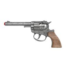 Gonher Classic Cowboy Paper Roll Cap Gun Revolver Length: 7.5"