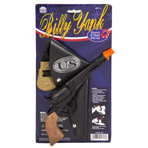 Billy Yank Cap Gun with Holster Set