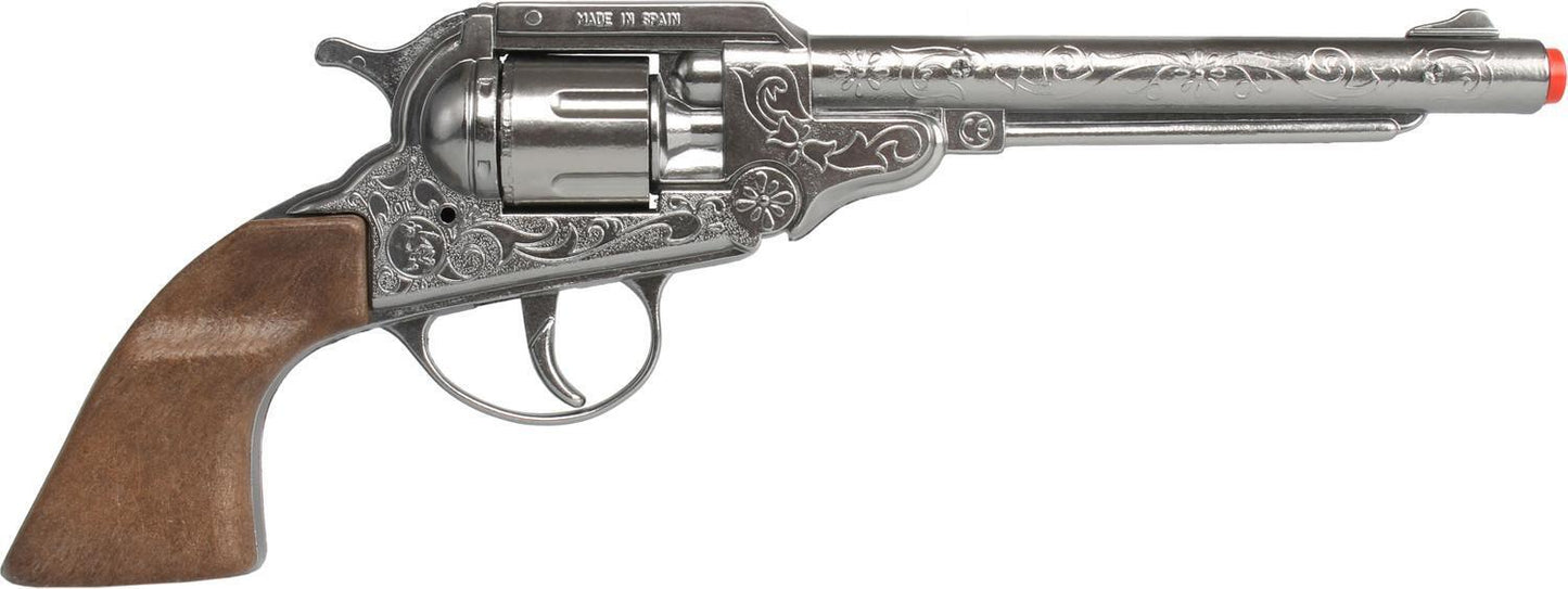 Gonher Cowboy Colt Style Revolver Pistol 8 shot Toy Cap Gun Made in Spain