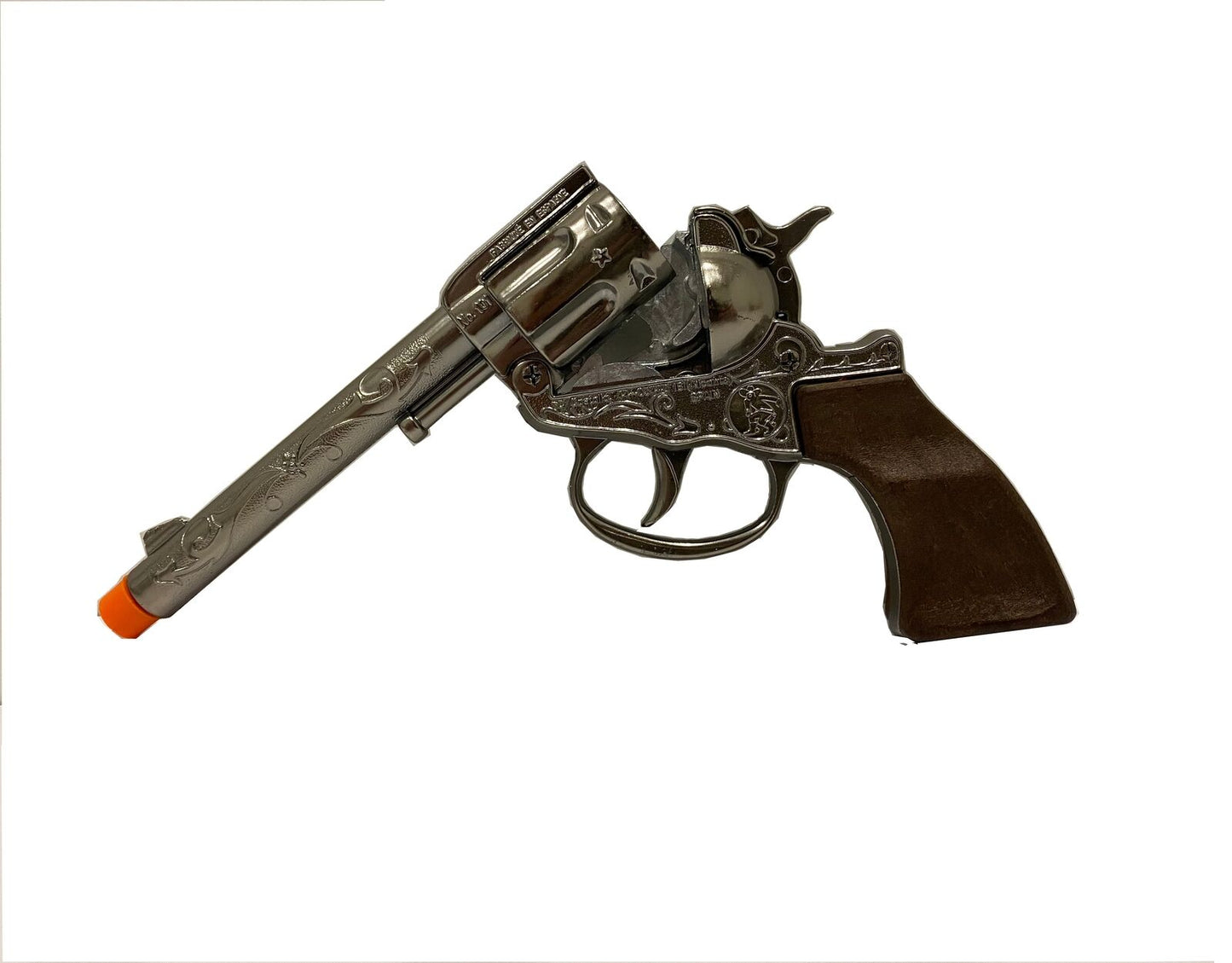 Gonher Classic Cowboy Paper Roll Cap Gun Revolver Length: 7.5"