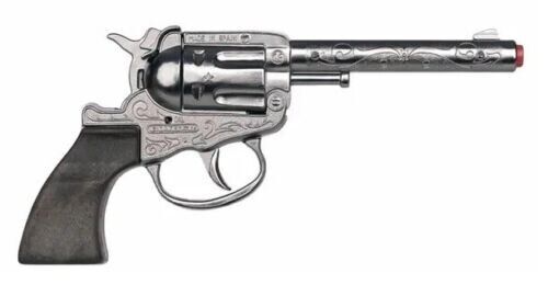 Gonher Classic Cowboy Paper Roll Cap Gun Revolver Length: 7.5"