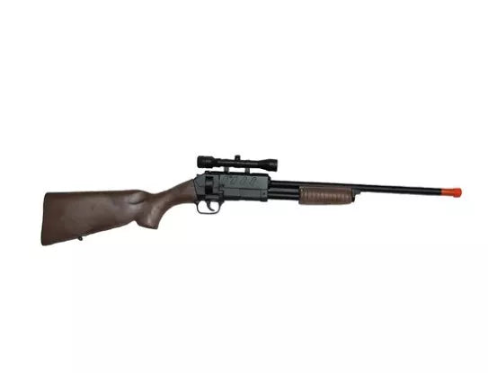 Safari Adventurer Cap Gun Shotgun Hunting Rifle + Scope