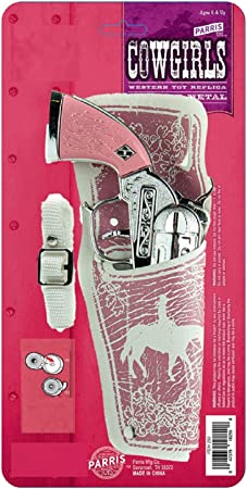 Western Girl Single Holster Set Toy cap gun