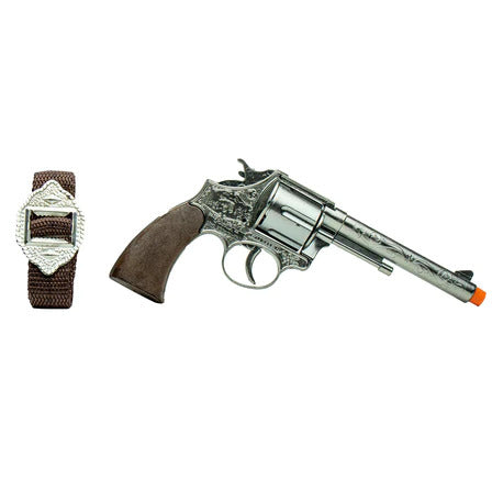 Jesse James Cap Gun Diecast Western Pistol Revolver Cowboy